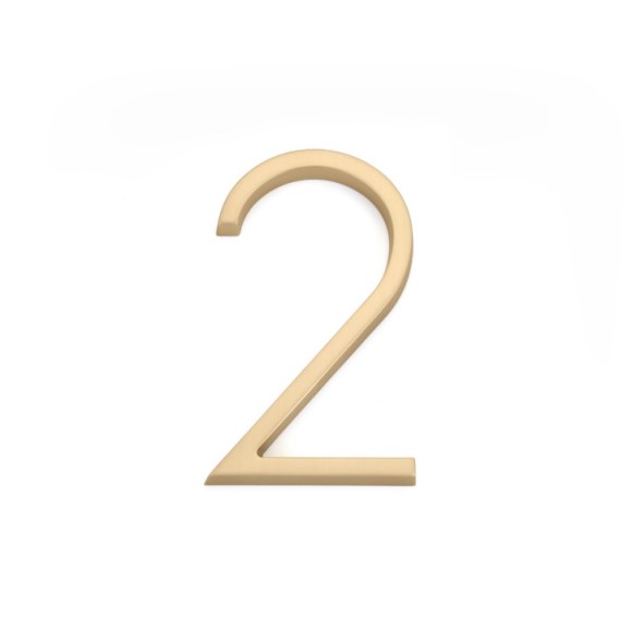 Emtek 2832 7" Modern House Number - 2