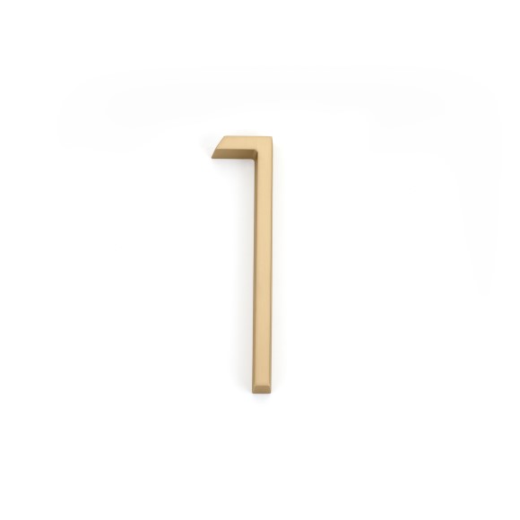 Emtek 2831 7" Modern House Number - 1